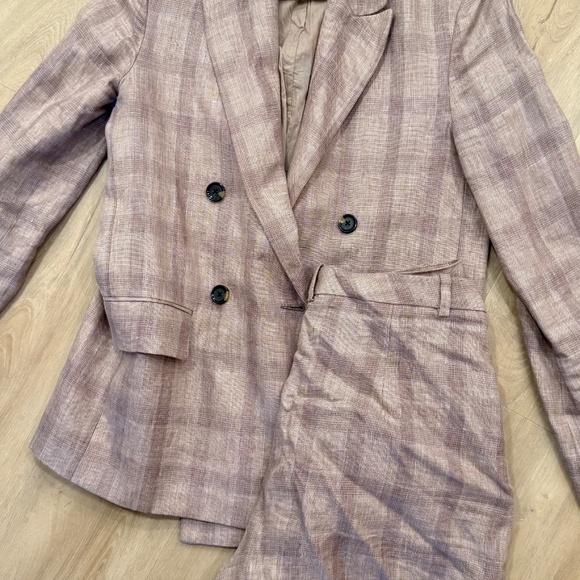 100% Linen Mango Suit (Jacket and Shorts) - Picture 3 of 5